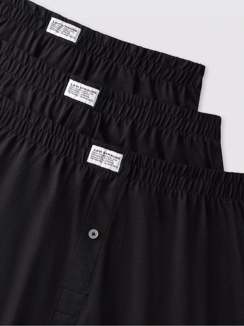 Levi’s Loose Jersey Boxers (3 pack) - Black - Size L (Set of 2)